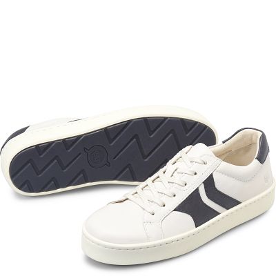 Beck Tie shown in White Sea Salt Marine (White)
