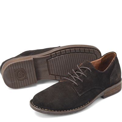 Ryker Oxford shown in Chocolate Suede (Brown)