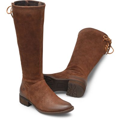 Hayden - Extended Calf shown in Rust Tobacco Distressed (Brown)