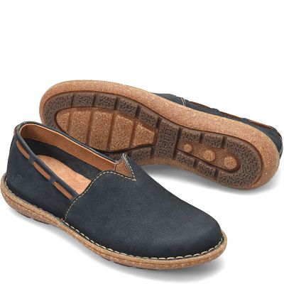 Naya Colors shown in Navy Sailor Nubuck (Blue)