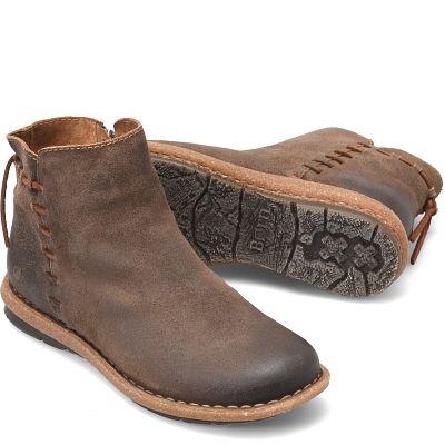 Tula shown in Taupe Avola Distressed (Tan)