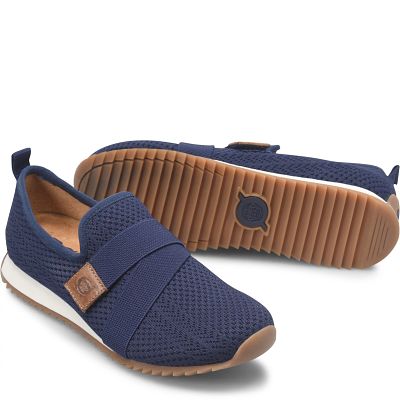 Newbury shown in Navy Knit Fabric (Blue)