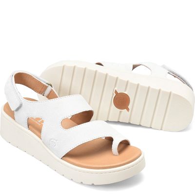 Karsten shown in White Bianco Suede (White)