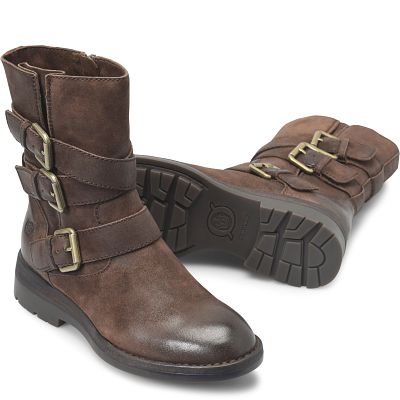 Mayne shown in Dark Castagno Distressed (Brown)