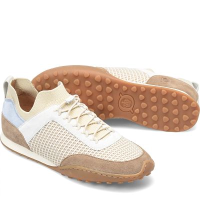 Aire shown in Cream Taupe Knot (Tan)