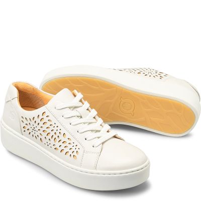 Mira Laser shown in Sea Salt Laser Cut (White)